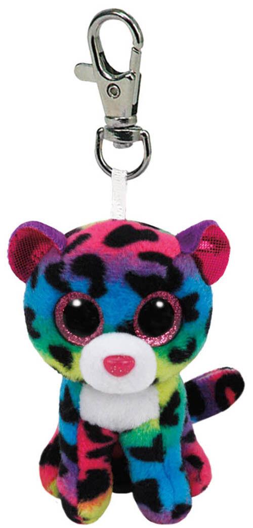 TY Beanie Boos ΛΟΥΤΡΙΝΟ ΚΛΙΠ ΛΕΟΠΑΡΔΑΛΗ ΠΟΛΥΧΡΩΜΗ 8,5ΕΚ.