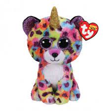 TY Beanie Boos ΛΟΥΤΡΙΝΟ ΛΕΟΠΑΡΔΑΛΗ ΚΕΡΑΤΟΕΙΔΗ ΠΟΛΥΧΡΩΜΗ 15ΕΚ.