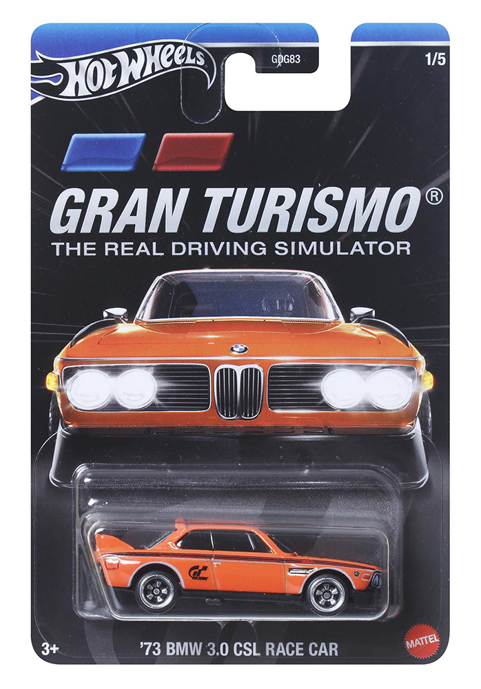 HOT WHEELS ΑΥΤΟΚΙΝΗΤΑΚΙΑ - GRAN TURISMO (73 BMW 3.0 CSL Race Car) - HRV63
