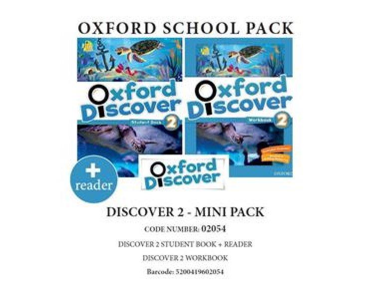 OXFORD DISCOVER 2 PACK MINI (incl. SB  WB  READER) - 02054