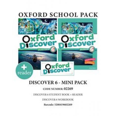 OXFORD DISCOVER 6 PACK MINI (SB  WB  READER) - 02269