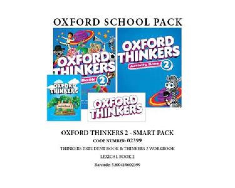 OXFORD THINKERS 2 SMART PACK (SB  WB  LEXICAL 2) - 02399