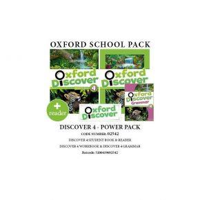 OXFORD DISCOVER 4 POWER PACK (SB WB GRAMMAR READER) - 02542