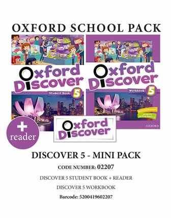 OXFORD DISCOVER 5 POWER PACK (SB WB GRAMMAR READER)- 02559