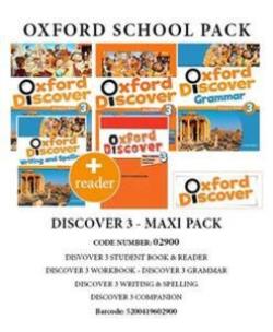 OXFORD DISCOVER 3 PACK MAXI (SB  WB  GRAMMAR  COMPANION  WRITING  SPELLING  READER) - 02900