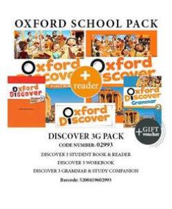 OXFORD DISCOVER 3 G PACK (SB  WB  GRAMMAR  COMPANION  READER  GIFT VOUCHER) - 02993