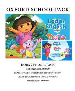 LEARN ENGLISH WITH DORA 2 PHONICS PACK - 03099