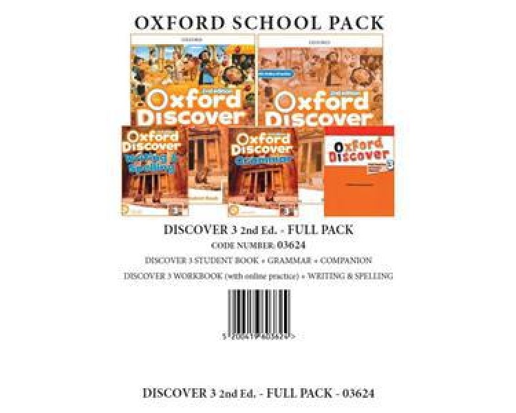 DISCOVER 3 (2ND ED) FULL PACK - 03624