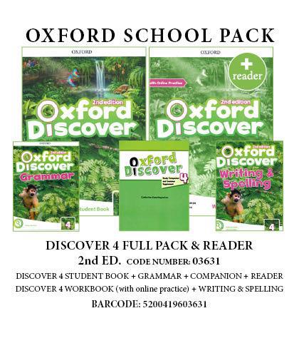 OXFORD DISCOVER 4 FULL PACK  READER - 03631 2ND ED