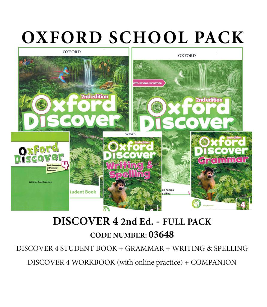 OXFORD DISCOVER 4 FULL PACK - 03648 2ND ED