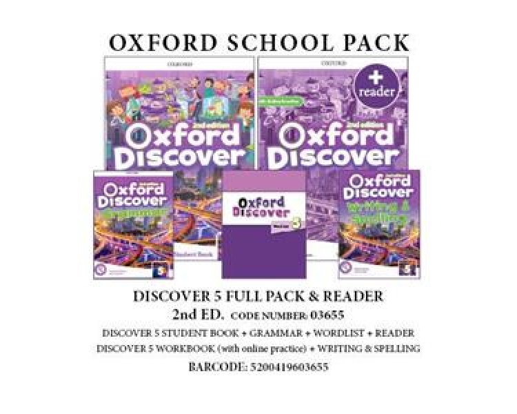 OXFORD DISCOVER 5 2ND FULL PACK  READER - 03655