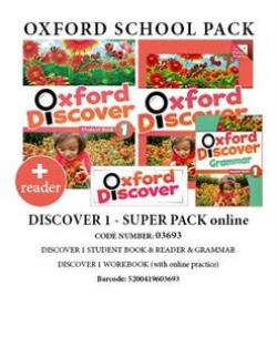 OXFORD DISCOVER 1 SUPER PACK ONLINE (SB WB WITH ONLINE PRACTISE  GRAMMAR  READER) - 03693