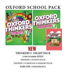 OXFORD THINKERS 1 NEW SMART PACK (SB  WB  ALPHABET BOOK 2020) 2020 - 03921