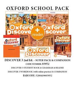 OXFORD DISCOVER 3 SUPER PACK  COMPANION (SB WB WITH ONLINE PRACTISE  GRAMMAR  COMPANION  READER) - 03952 2ND ED