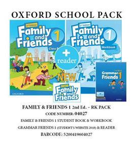FAMILY AND FRIENDS 1 RK PACK 2020 - 04027 2ND ED