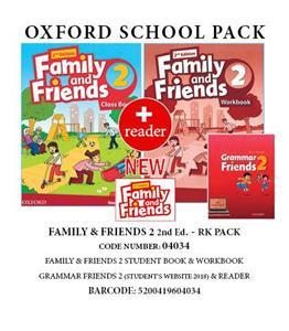 FAMILY AND FRIENDS 2 RK PACK 2020 - 04034 2ND ED