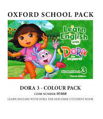 LEARN ENGLISH WITH DORA 3 COLOUR PACK - 05468