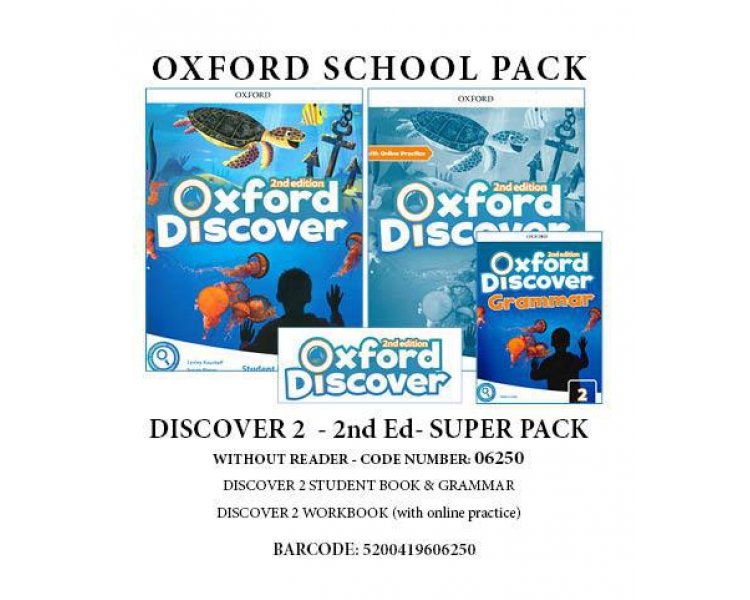 DISCOVER 2 (II ed) SUPER PACK (wo READER) - 06250