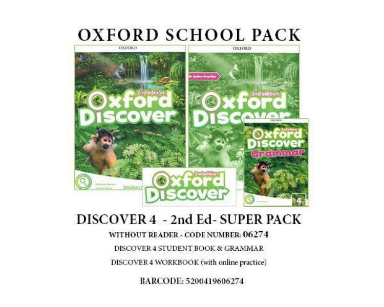 DISCOVER 4 (II ed) SUPER PACK (wo READER) - 06274