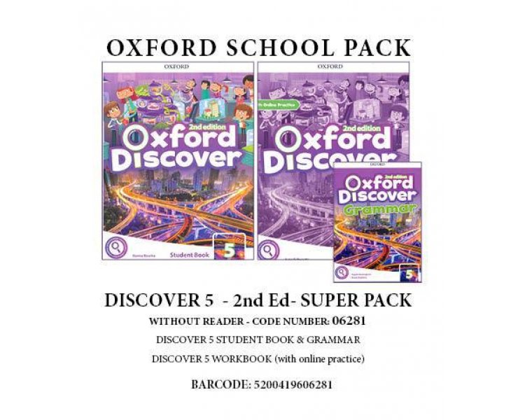 DISCOVER 5 (II ed) SUPER PACK (wo READER) - 06281