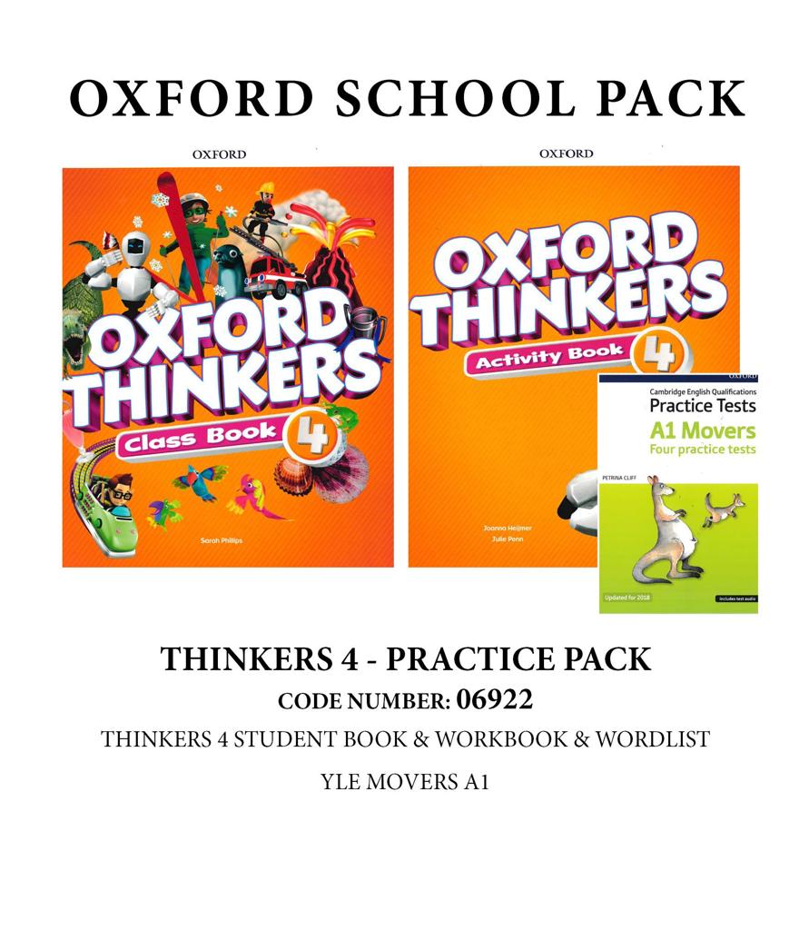 OXFORD THINKERS 4 PRACTICE PACK - 06922