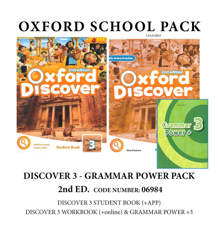 DISCOVER 3 2ND ED GRAMMAR POWER PACK - 06984