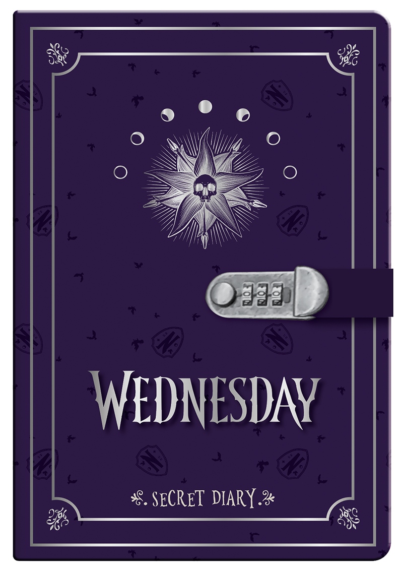 ΣΗΜΕΙΩΜΑΤΑΡΙΟ ΜΕ ΚΛΕΙΔΑΡΙΑ - WEDNESDAY