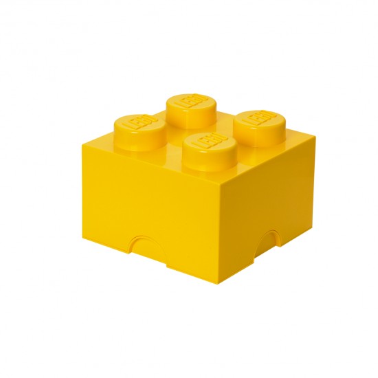 LEGO® ΚΟΥΤΙ ΑΠΟΘΗΚΕΥΣΗΣ ΤΕΤΡΑΓΩΝΟ ΜΙΚΡΟ ΚΙΤΡΙΝΟ - 40031731