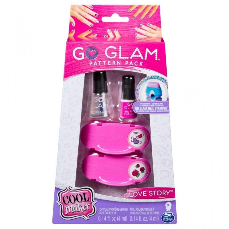 GO GLAM : PATTERN PACK- NAIL STAMPER LOVE STORY - 20117220