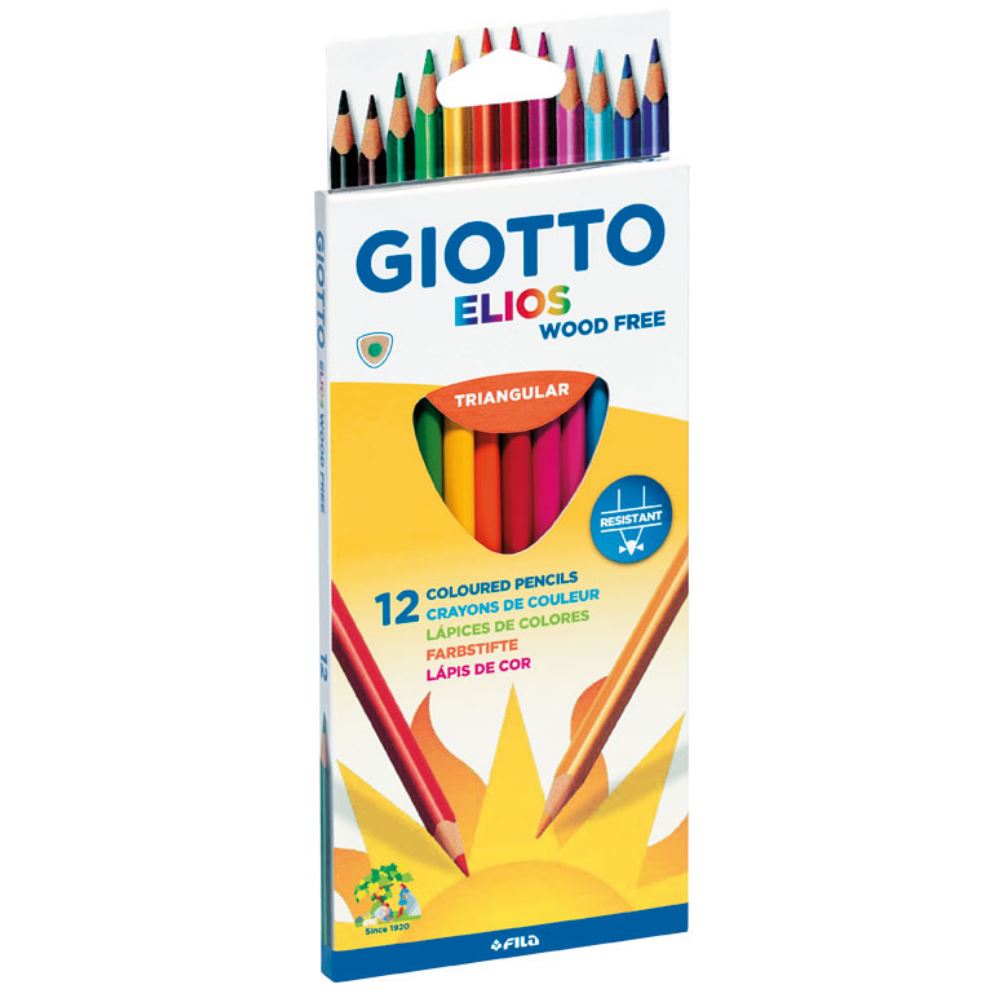 GIOTTO ELIOS ΤΡΙΓΩΝΙΚΕΣ ΞΥΛΟΜΠΟΓΙΕΣ (12 ΤΕΜ)