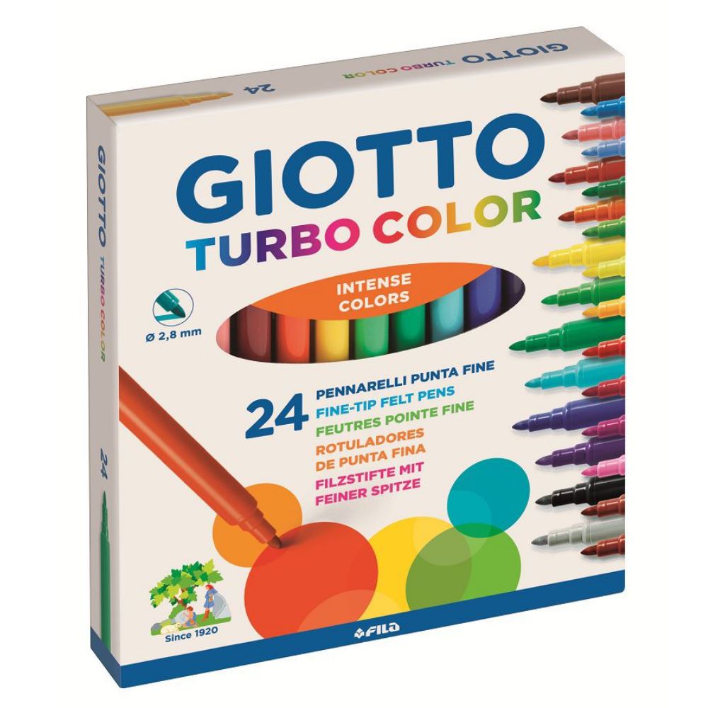 GIOTTO TURBO COLOR ΜΑΡΚΑΔΟΡΟΙ (24 ΤΕΜ)