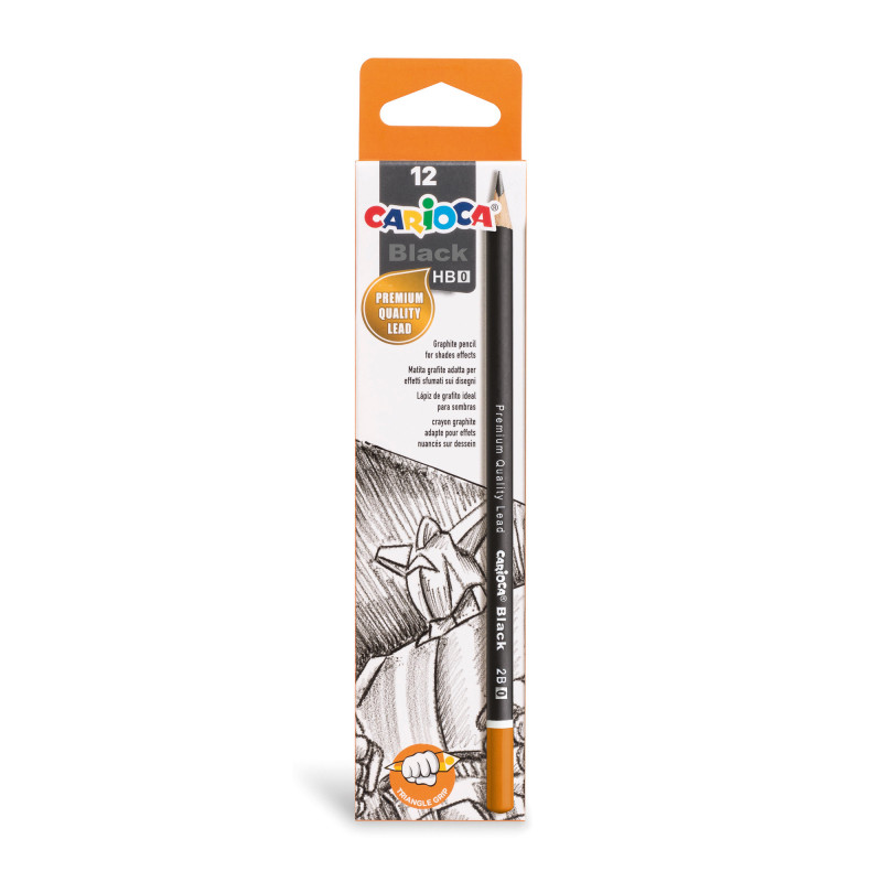 CARIOCA BLACK ΜΟΛΥΒΙΑ 2Β (ΚΟΥΤΙ 12 ΤΕΜ)