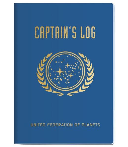 Star Trek Captains Log Notebook