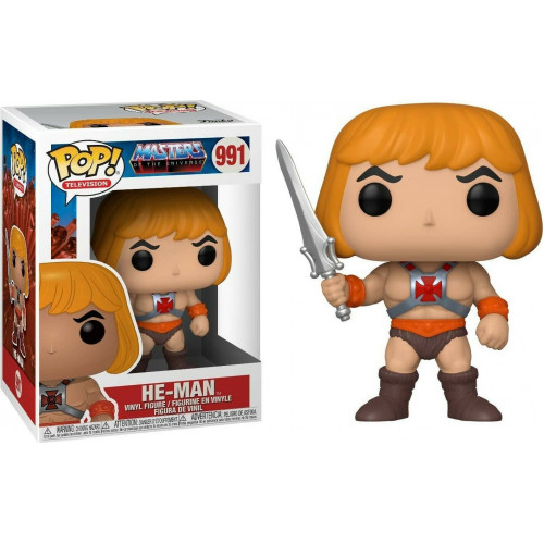 FUNKO POP! TELEVISION : MASTERS OF THE UNIVERSE - HE-MAN #991 VINYL FIGURE