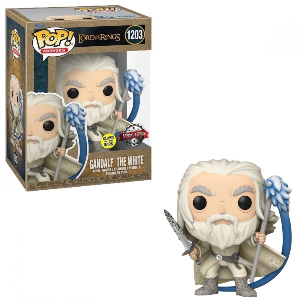 FUNKO POP! MOVIES : LORD OF THE RINGS - GANDALF THE WHITE #1203