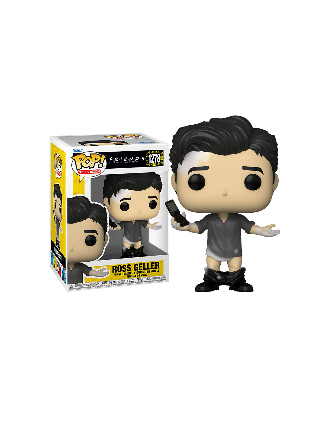FUNKO POP! TELEVISION : FRIENDS - ROSS GELLER (WITH LEATHER PANTS) #1278