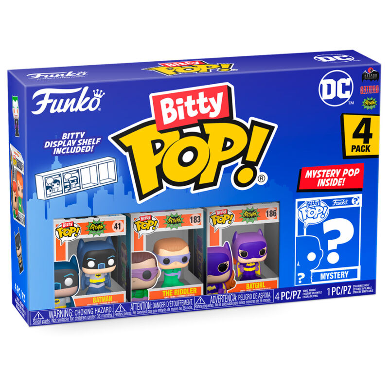 FUNKO BITTY POP! DC COMICS 4-PACK SERIES 4 71314