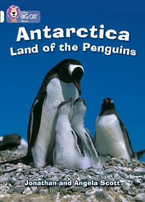 COLLINS BIG CAT : ANTARTICA: LAND OF THE PENGUINS BAND 10WHITE PB