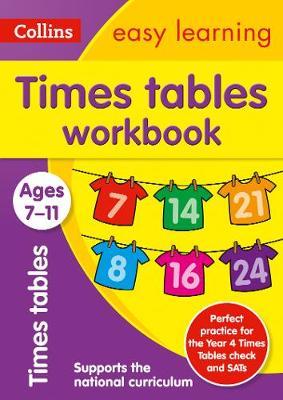 TIMES TABLES WORKBOOK AGES 7-11 (COLLINS EASY LEARNING KS 2) PB
