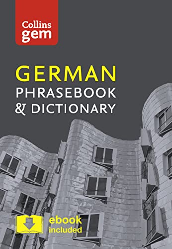 Collins Gem Phrasebook  Dictionary - German (4th edition)
