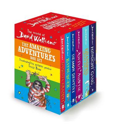 The World of David Walliams : The Amazing Adventures PB BOX SET