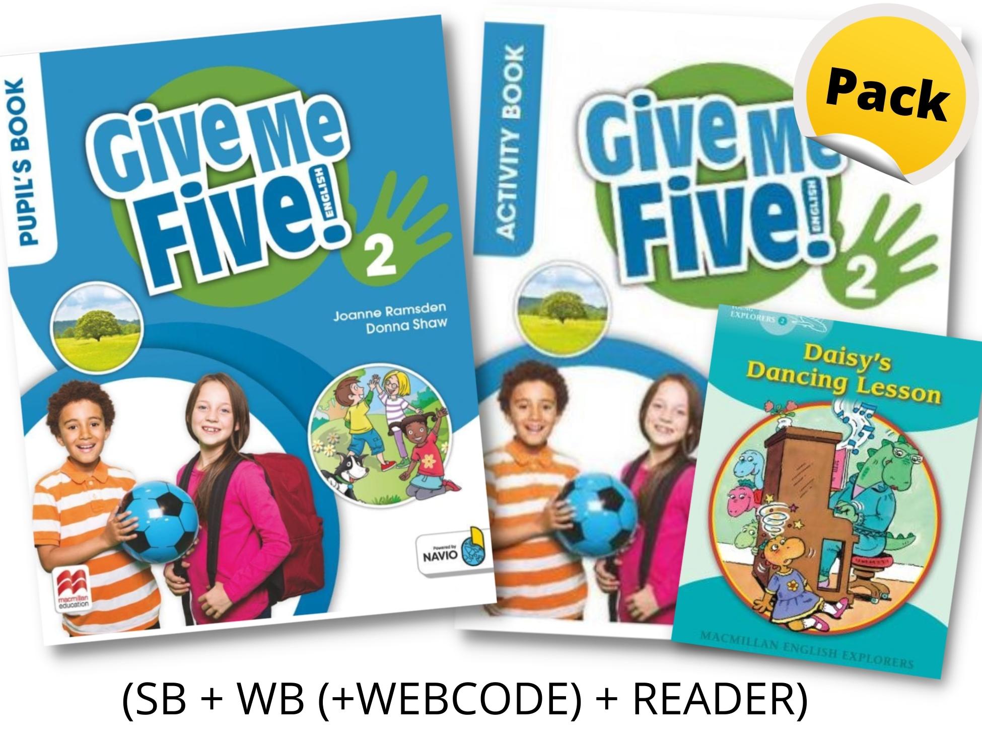 GIVE ME FIVE! 2 PACK (SB  WB (WEBCODE)  READER)