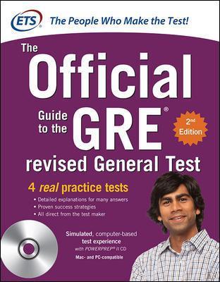 GRE: THE OFFICIAL GUIDE TO THE REVISED GENERAL TEST WITH CD-ROM PB GRE: THE OFFICIAL GUIDE TO THE REVISED GENERAL TEST WITH CD-ROM PB