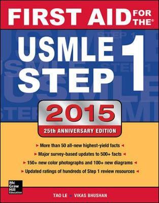 FIRST AID FOR THE USMLE STEP 1 2015 PB
