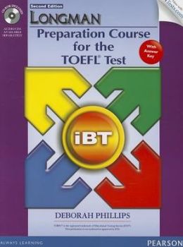 LONGMAN PREP TOEFL IBT W CD-ROM, AK & i-TEST WITH ANSWER KEY 2ND ED