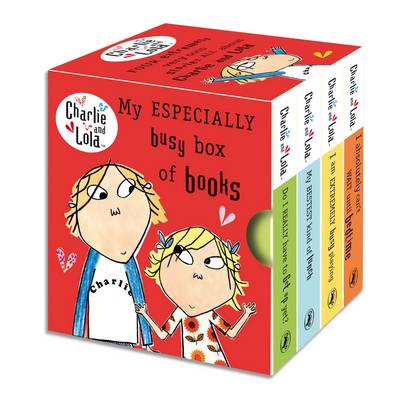 CHARLIE AND LOLA : MY ESPECIALLY BUSY BOX OF BOOKS HC BBK BOX SET