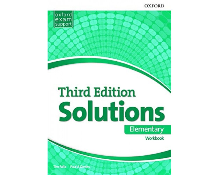 SOLUTIONS ELEMENTARY WB 3RD ED
