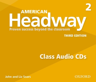 AMERICAN HEADWAY 2 AUDIO CD 3RD ED
