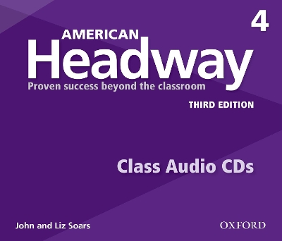 AMERICAN HEADWAY 4 AUDIO CD 3RD ED