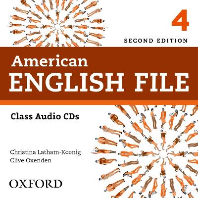 AMERICAN ENGLISH FILE 4 CD AUDIO CLASS (4) 2ND ED